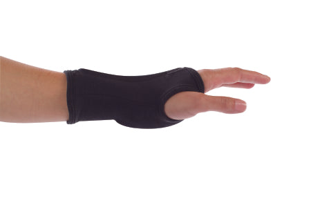 Wrist Support IMAK Smart Glove® Dorsal Stay Lycra Left or Right Hand Black Medium