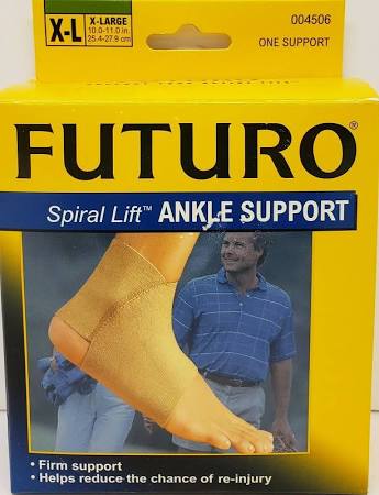 FUTURO SPIRAL LIFT ANKLE SUPPORT~FIRM SUPPORT