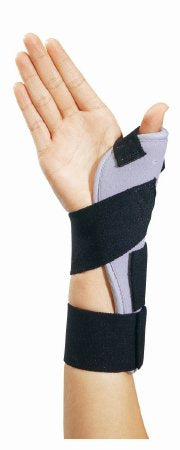 Thumb Splint ThumbSPICA™ Abducted Thumb Volara Foam Right Hand Black / Gray One Size Fits Most